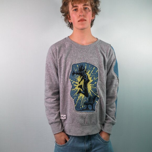 Reworked Skater Sweatshirt - Picture 4 of 6